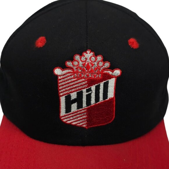 Hill Manufacturing Logo Snapback Cap Vintage Lion Marketing Cotton Trucker - Picture 2 of 15